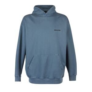Balenciaga Classic Washed Blue Corporate Hoodie Size L